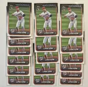 2024 Topps Update Trey Lipscomb Rookie Lot x18 Washington Nationals