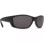 Costa Fisch Blackout Frame Sunglasses w/Gray 580P Lenses 06S9054-90540164