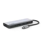 Belkin AVC009btSGY USB 3.2 Gen 1 (3.1 Gen 1) Type-C 5000 Mbit/s Silver