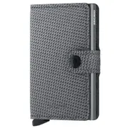 Secrid Miniwallet Compact RFID Wallet - Carbon - Cool Grey