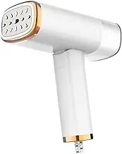 Fabric Steamer, 1000W Steam Iron, 100ml Water Tank Capacity, Titanium Electric Heating Iron, Handheld Garment Steamer, Lightweight, Nonstick Fabric Steamer Support Dry, Wet Ironing for All Fabric