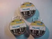 NEW 3 Premium POLAR GREEN Braided Tip-up Line 30lb Ice Fishing 300 yards TOTAL