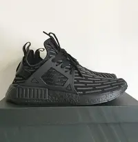 在飛比找Yahoo!奇摩拍賣優惠-現貨 adidas nmd XR1 黑 BOOST 全黑 黑