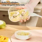 Food Chopper Manual Garlic Mincer Onion Vegetable Chopper Easy To Clean Ha 5 AU
