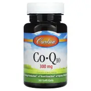 Carlson, Co-Q10, 30 Soft Gels