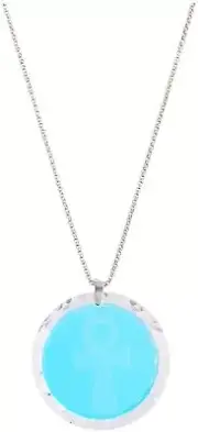 Alex and Ani 21 in. Ankh Crystal Necklace