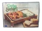 Corning Party Server I with Pyrex Fireside Serving Dishes Party Buffet Stand NEW