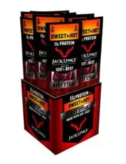 Jack Links Premium Cuts Beef Steak, Sweet and Hot 1 oz (12 Count)