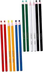 GETAJGHSD 12 Pack Peel-off China Markers Drawing Crayon Pens Wax Pencil Markers Coloring for Boys and Girls