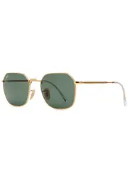 Ray-ban Hexagonal-frame Sunglasses - Green ONE SIZE