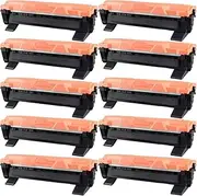 Ink Stop 10 Pack Compatible Toner Cartridge for Brother TN-1070 TN1070 Brother DCP1510 HL1110 HL1210W MFC1810
