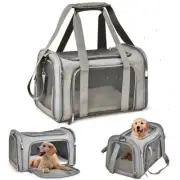 Pawz Pet Soft Crate Dog Cat Carrier Travel Cage Folding Kennel Metal Frame Large