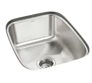 Sterling 11449 SpringDale 16-1/2" Single Basin Undermount - Stainless Steel