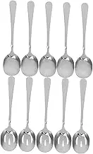GLEAVI 1 Set Stainless Steel Serving Spoon Buffet Tableware with Solid Slotted Spoons Elegant Utensils for Parties Banquets and Everyday Use