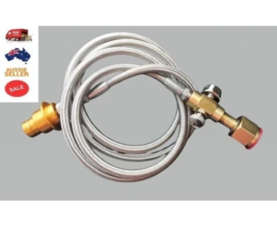 Terra Art FreedomOne Sodastream Adapter Hose 72 inch w Gauge homebrew beer cider