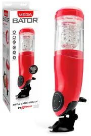 PDX Mega Bator Mouth 11" Thrusting & Rotating Masturbator