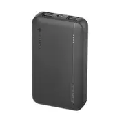 Sansai Power Bank Compact USB-C 6000mAh 22.5W w/ Kickstand LED 11x7 cm Assorted