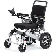 Lightweight Foldable Electric Wheelchair,Portable Power Wheechair,WheelChairs for Adults,All Terrain Motorized Wheelchair for Senior,Electric Wheelchairs (330lbs)