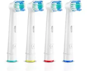 Replacement Toothbrush Heads Professional Electric Toothbrush Replacement Heads, Compatible with Oral-B Toothbrushes-16 pcs