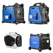 Gentrax Inverter Generator Pure Sine Wave Petrol Camping 6.6KW 3.5KW 2.2KW 800W