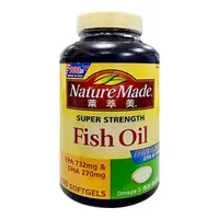 在飛比找PChome24h購物優惠-【Nature Made 萊萃美】Omega-3魚油軟膠囊(