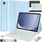 Backlit Keyboard Case Cover Mouse For Samsung Galaxy Tab A9+/A9 Plus 11" Tablet