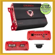 Crunch DR-2725.1D V-Drive 2725W Max Power Mono Block Car Amplifier Class D New