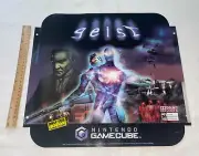 GEIST Nintendo GameCube Original Vintage Store Display Poster VERY RARE! NFR!
