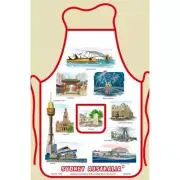 Australian Souvenir Kitchen Apron - Memento Sydney