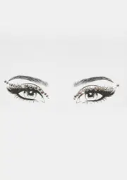 Lucite Love Clear Eye Gems