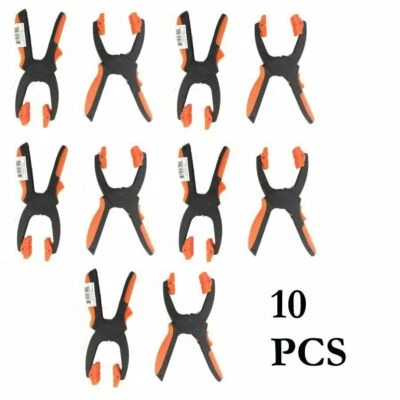 10Pcs 8" Quick-Release Ratchet Clamp Vice Jaw Quick-Grip Carpentry locking plier