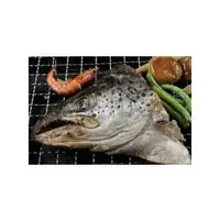 在飛比找PChome商店街優惠-【中秋烤肉系列】鮭魚頭(含魚下巴)半顆 /約385g±5% 