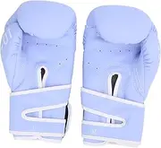 Folany Punching Bag Gloves, Kickboxing Sparring Gloves for Training, Men Women (Purple)