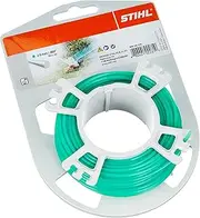STIHL 9302335 Grass Trimmer Line Green 2.0 mm x 15.3 m, Brush Cutter Line, Trimmer Line