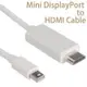 Mini DisplayPort mini DP轉HDMI轉換線 視頻線 Mac電視連接線 轉換線DP 視頻傳輸線