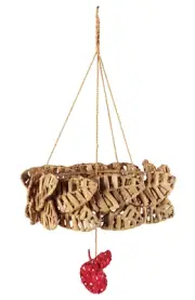 Ikea Vinterfint Hanging Christmas Wreath Decoration Hyacinth Synnöve Mork 2022