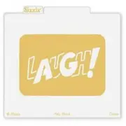 SIZZIX SIMPLE IMPRESSIONS PHRASES LAUGH-841182003188