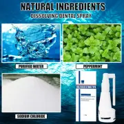 30ML Calculus Dissolving Dental Spray Natural Plant Plaque Remover For Teeth DSO