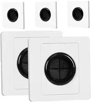 jojofuny Cable Management for Cables Speaker Wires Power Cords Brush Plate Wall Plate for Home Office