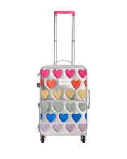 State Logan Patchwork Hearts Carry On Suitcase