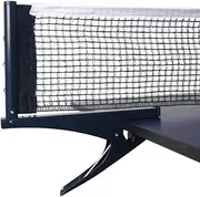 Table Tennis Net and Post Set, Portable and Easy Setup Ping Pong Net, with Spring Activated Clamp, 72" Regulation Size