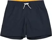 [Champion] Boys' Legacy Icons Beach Shorts B-Crinkle Taslon Small Script Logo Swimming Trunks
