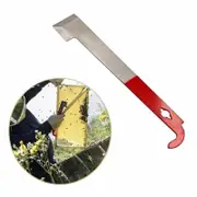 Durable Stainless Steel Bee Keeper J-Shape Hive Beekeeping Hook Scraper Tools