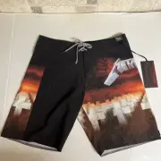 Billabong Metallica Collection Master Of Puppets Board Shorts NWT Size 30