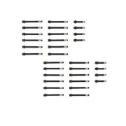 Engine Cylinder Head Bolt Set for Pontiac, Chevrolet, GMC, Iso, Excalibur, and (for: Chevrolet)
