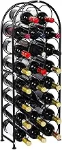 Wine Rack,Arc Wine Display Cabinet,Wrought Iron Storage Rack,(can Hold 23 Bottles) Suitable for Wine Cellar