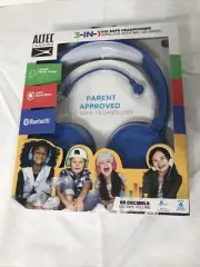 Altec Lansing 3-in-1 kid safe headphones Wireless/Wired w/mic-New-Free Shipping!