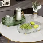 Fruit Plate Double Layer Kitchen Supply Draining Cup Holder Basket Multiple Use