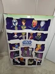 Star Wars The Clone Wars 2008 Mcdonald's Full Set With Display