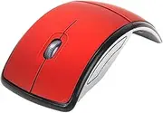 USB Wireless - Luxury Ergonomic Foldable, 2.4 G Wireless, Long-Range Pc | Plug-and-Play with Frequency Hopping Transmission, 1600 Dpi Optical Sensor for Laptops, Office